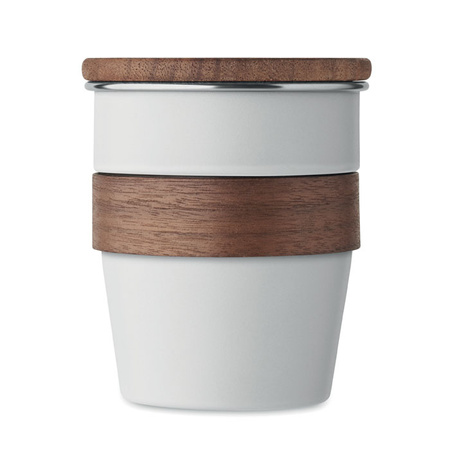 Kubek z pojedynczą ścianką 350 ml WALNUT | MO-MO2322-06