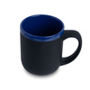 Kubek ceramiczny soft-touch ALEX, niebieski - 500 ml | PR-6147.03