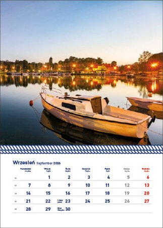 Kalendarz wieloplanszowy STANDARD – Warmia i Mazury | J-WP 122