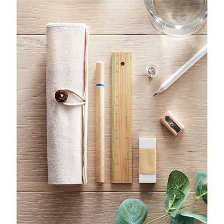 Zestaw biurkowy w etui ECOSET | MO-MO7755-13