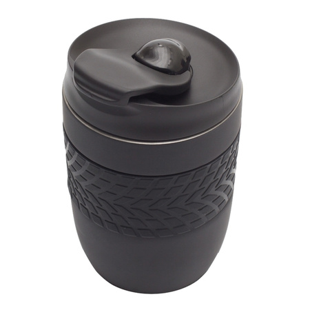 Kubek izotermiczny Offroader 200 ml, czarny  | R08317.02