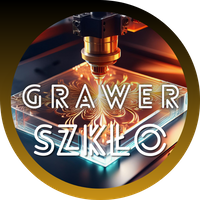 Grawer laserowy na bloku szklanym | LX