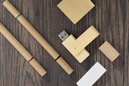 Pamięć USB bambusowa TWISTER 16 GB | BC-44088