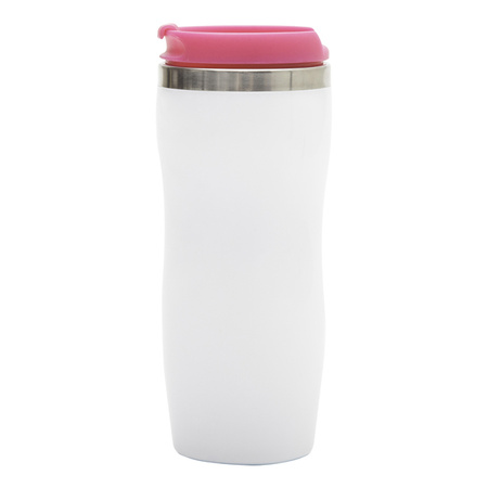 Kubek izotermiczny Askim 350 ml, różowy  | R08225.33