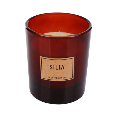 Świeca w drewnianym pudełku Silia | RD-R17417.10