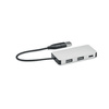 3-portowy hub USB kabel 20cm | MO-MO2142-14