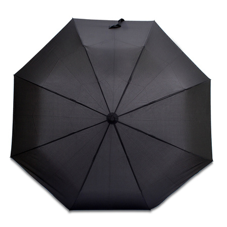 Składany parasol sztormowy VERNIER, czarny  | R07945.02
