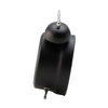 Zegar Retro, czarny  | R22116.02