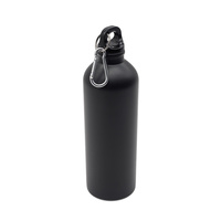 Bidon stalowy Caminos 800 ml, czarny | RD-R08107.02