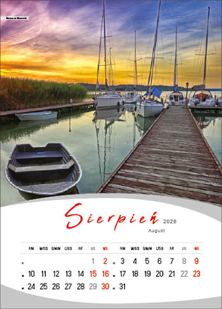 Kalendarz wieloplanszowy STANDARD – Magiczna Polska | J-WP 124