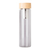Szklana butelka z zaparzaczem herbaty Gourmet 600 ml, granatowy  | R08273.42