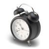 Zegar Retro, czarny  | R22116.02