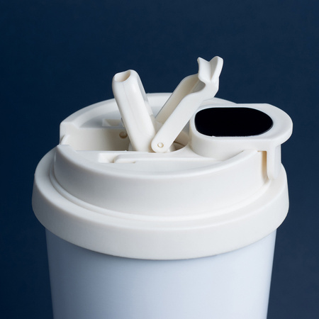 Termos ze stali nierdzewnej Regina, biały - 500 ml | PR-5073.01