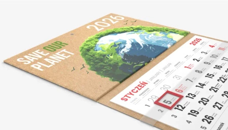 Kalendarz jednodzielny ECO | KA-KJ/E