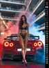 Kalendarz wieloplanszowy STANDARD – Speed girls | J-WP143