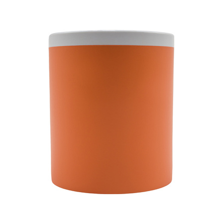 Kubek ceramiczny Velutti 350 ml, pomarańczowy | RD-R85326.15