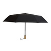 Parasol z drewnianą rączką Granton, czarny | R17953.02