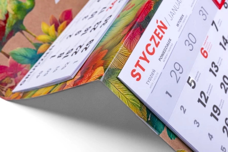 Kalendarz trójdzielny ECO