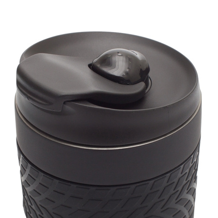 Kubek izotermiczny Offroader 200 ml, czarny  | R08317.02