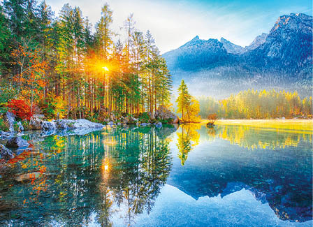 Kalendarz czterodzielny – Wschód słońca w górach | J-C 69 BK