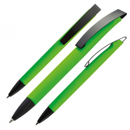 Długopis plastikowy soft touch BRESCIA | EG-009929