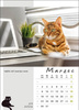 Kalendarz wieloplanszowy STANDARD – Kot w biurze | J-WP 136