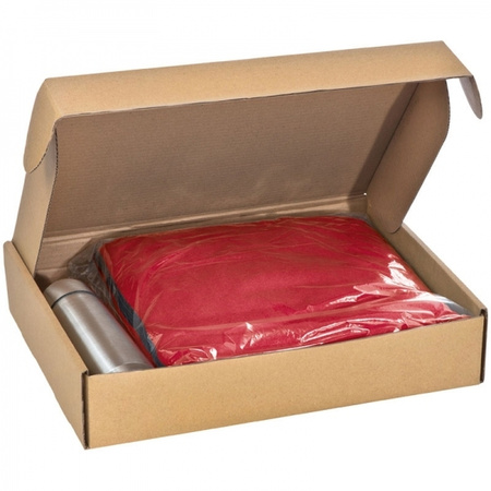 Zestaw koc z polaru 2w1 i termos 500 ml LIVERPOOL | EG-347805