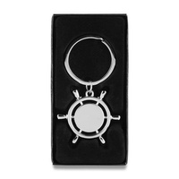 Brelok metalowy Steering Wheel | RD-R73213