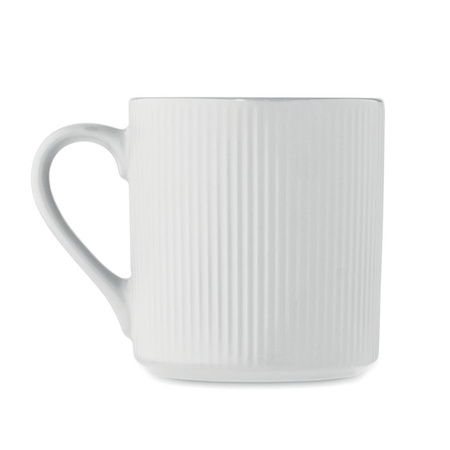 Kubek ceramiczny w prążki 340 ml RIBMUG | MO-MO2397-06