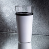 Kubek szklany Alpena 400 ml, biały  | R08431.06