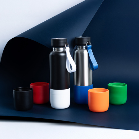 Termos ze stali nierdzewnej LION, srebrny - 500 ml | PR-5070.09