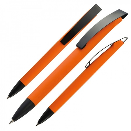 Długopis plastikowy soft touch BRESCIA | EG-009910