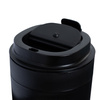 Termokubek plastikowy LINDA, czarny - 500 ml | PR-5081.02