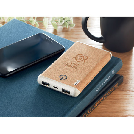 Bezprzewodowy Powerbank 10000mAh RALIA | MO-MO6844-13