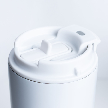 Termos ze stali nierdzewnej Victoria, biały - 360 ml | PR-5075.01
