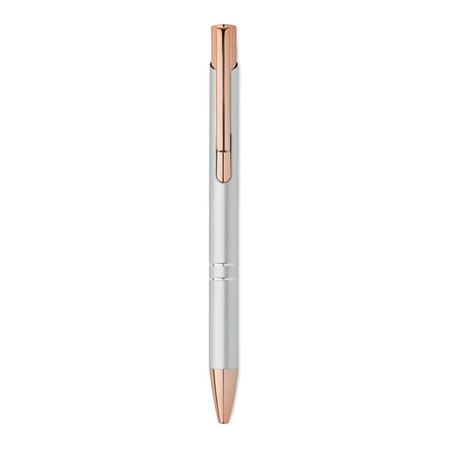 Długopis aluminiowy z recyklingu BERN ROSE | MO-MO2371-14