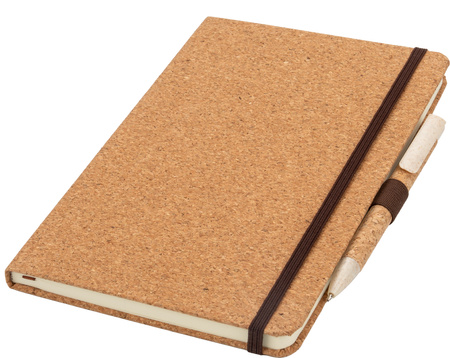 Notes A5 w kropki z długopisem BASTOGNE | EG-218813