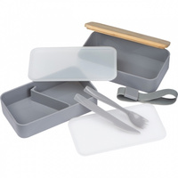 Lunchbox 2x600 ml ze sztućcami PESCARA | EG-253107