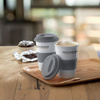 Ceramiczny kubek z przykrywką | MO-MO7683-07