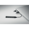 Hub USB z 4 portami 19 cm | MO-MO2294-03
