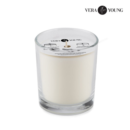 Świeca sojowa 170g - Lemongrass & Ginger - VERA YOUNG | BC-12101-19