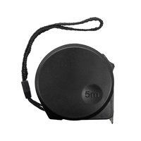 Miarka zwijana 5 m Bemik, czarny | RD-R17593.02