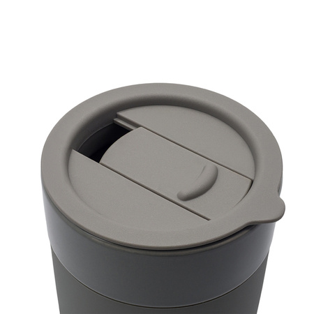 Kubek ceramiczny Caldo 370 ml, szary | RD-R85322.21