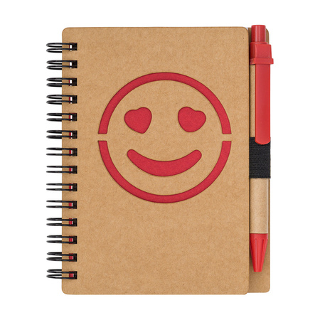 Notes Smile, czerwony | R64269.08