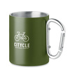 Metalowy dwuścienny kubek300ml | MO-MO6873-60
