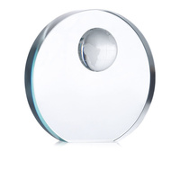 Szklana patera glob MONDAL | MO-MO7183-22