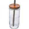 Szklanka z pokrywką i słomką 650 ml | MC-8384266