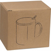 Kubek ceramiczny z łyżeczką 300 ml | MC-8296906
