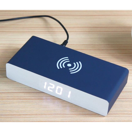 Ładowarka indukcyjna z zegarem Nesna | RD-R22118.42