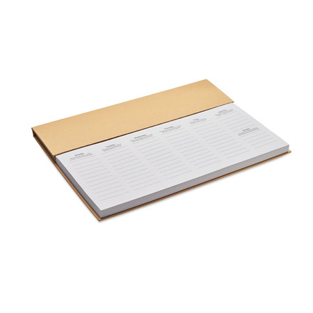 Tygodniowy planer biurkowy MEMWEEK | MO-MO2289-13